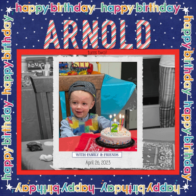 Arnold Turns Two