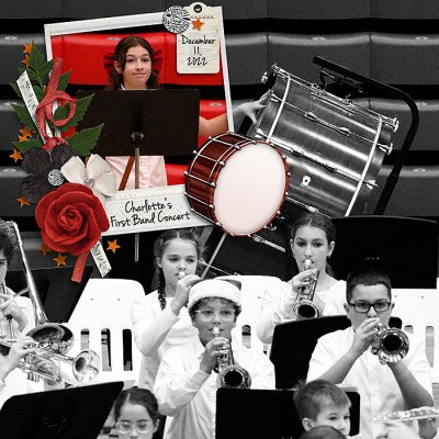 Charlotte's First Band Concert