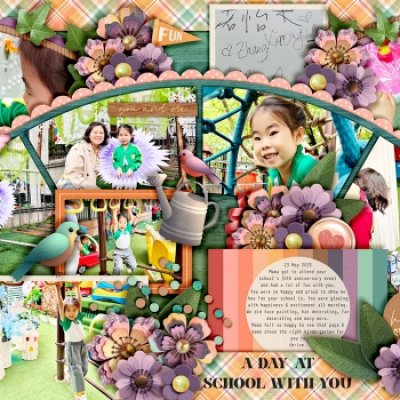A day at school with you