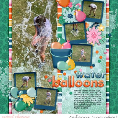 Water balloon fight