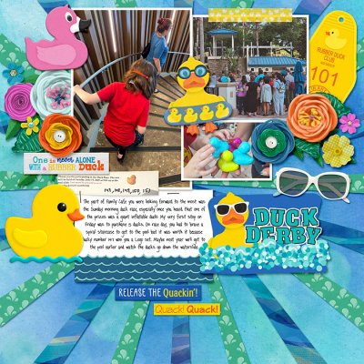 Family Cafe duck race 2025