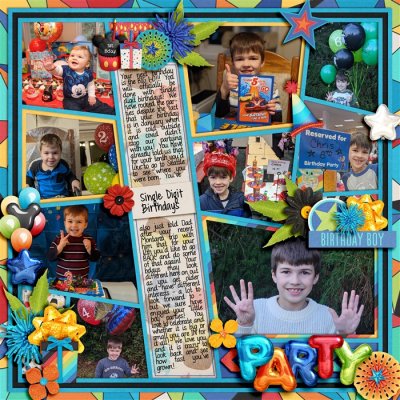 Chris - Single Digit Birthdays