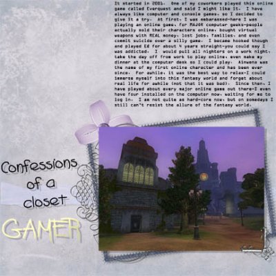 Confessions of A Closet Gamer