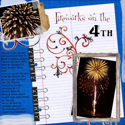 Fireworks for the 4th