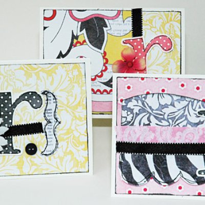 Monogram Notecards (hybrid)