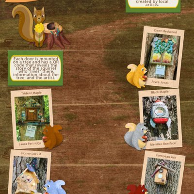 Squirrel Door Project