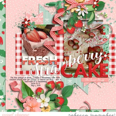 strawberry cake
