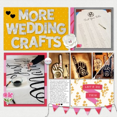 More Wedding Crafts