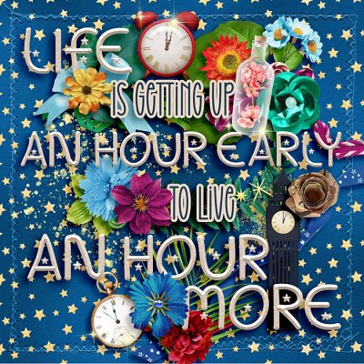 An hour more
