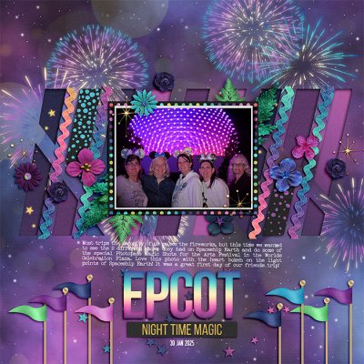 EPCOT Night Time Magic | SAT Week 4 Provence
