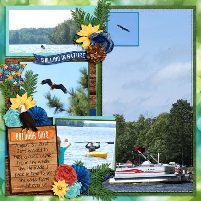 Eagles and kayaking