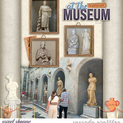 At the Vatican museum