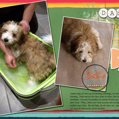 first bath