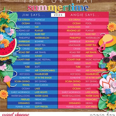 This or That Summertime 2025