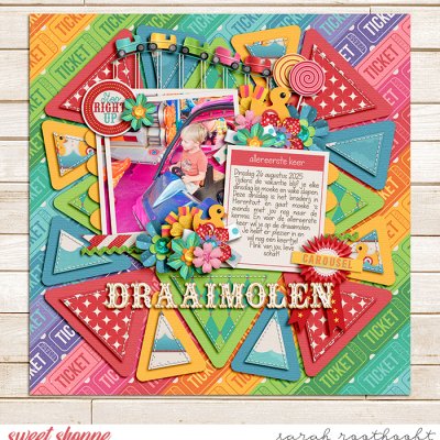 Eerste keer op de draaimolen