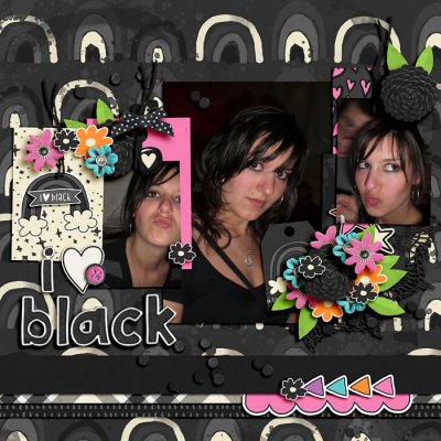 I love black