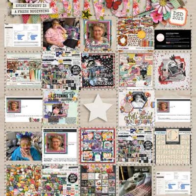 Digital Scrapbook Day 2025 Bingo