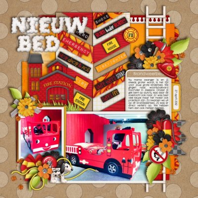 Nieuw bed (new bed)