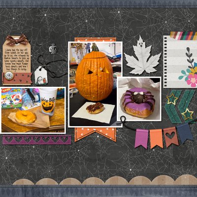 October 2025 - spooky donuts