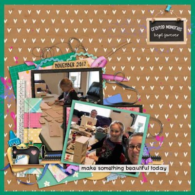 Crafting w/Mom and Grandma November 2017