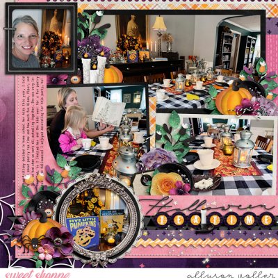 Halloween Teatime left