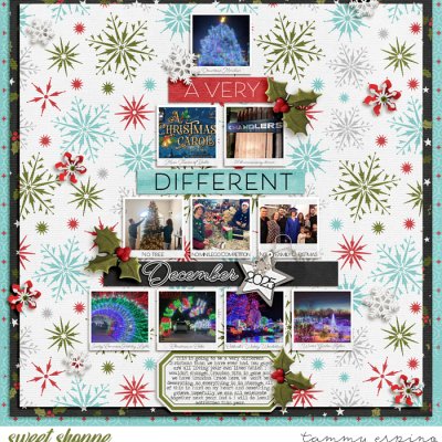 a very different december