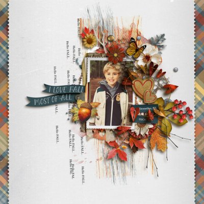 I Love Fall Most Of All
