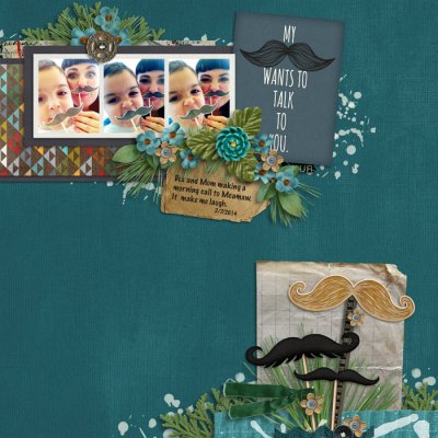 Movember bundle by Clever Monkey Graphics