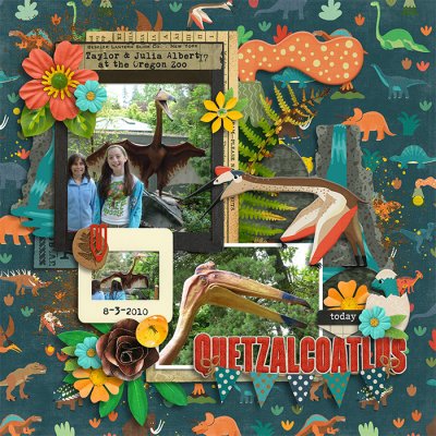 Flying Dinosaurs at the Zoo: Qeutzalcoatlus