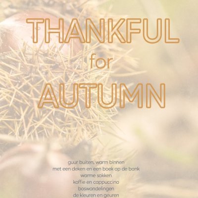 Thankful - mini album
