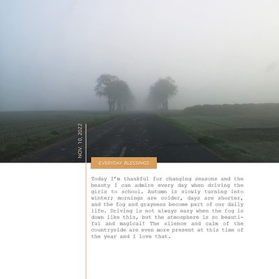 Gratitude album - 11/10