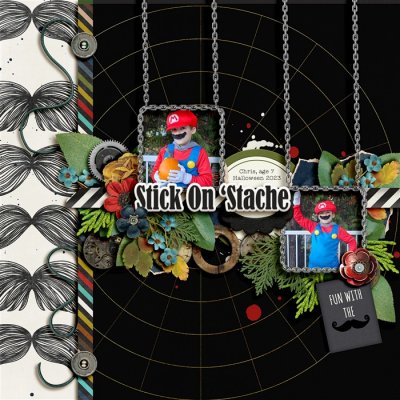 Stick on 'Stache
