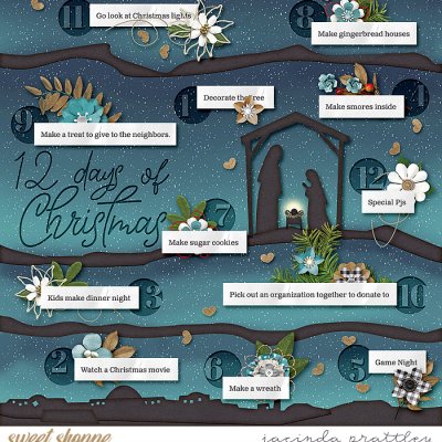 12 days of Christmas Advent