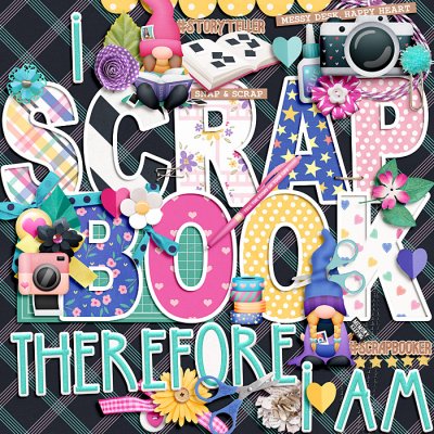 I scrapbook therefore I am