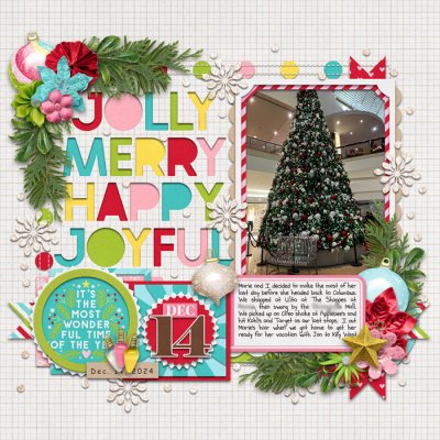 Jolly Merry Happy Joyful