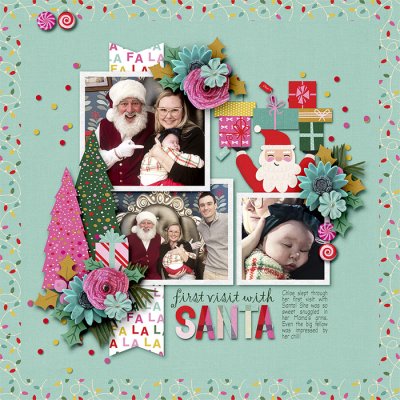 1st Visit With Santa