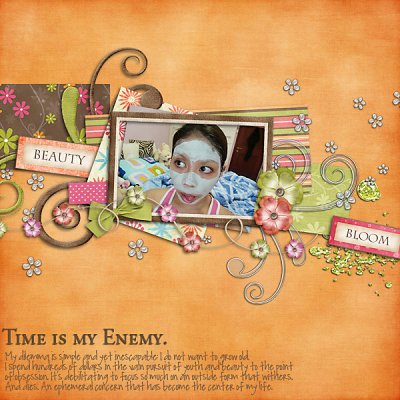 Time is my enemy.