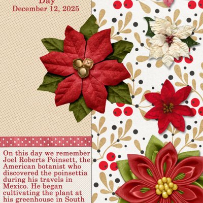 National Poinsettia Day