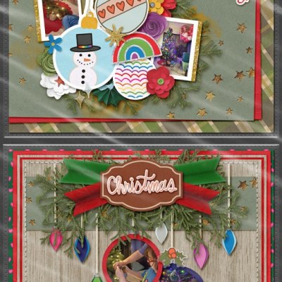 A Merry Moment cards - full page