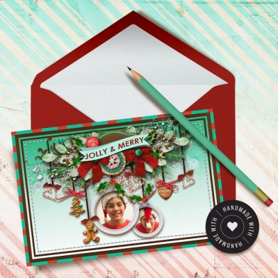 JOLLY & MERRY CARD