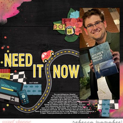 Dec 16 - need is now