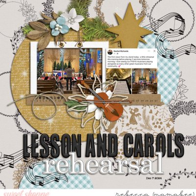 Dec 20 - lessons and carol rehearsal