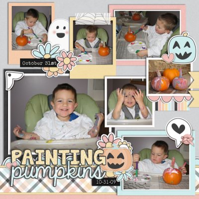 Painting Pumpkins 2009