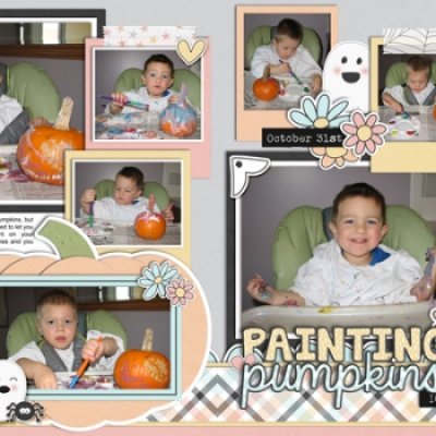 Painting Pumpkins 2009