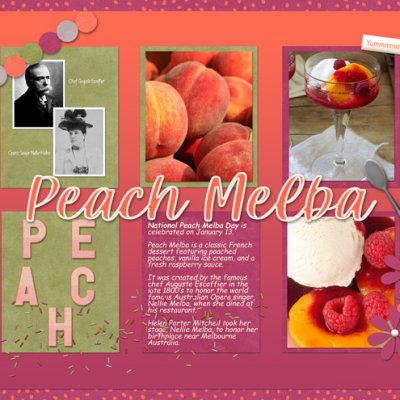 Peach Melba