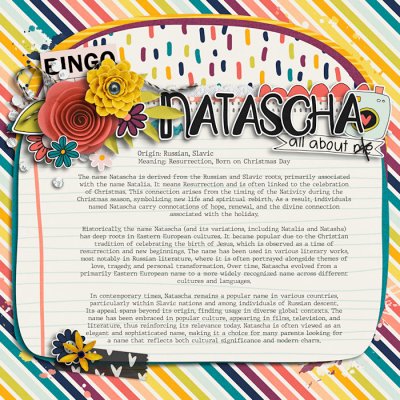 My name: Natascha