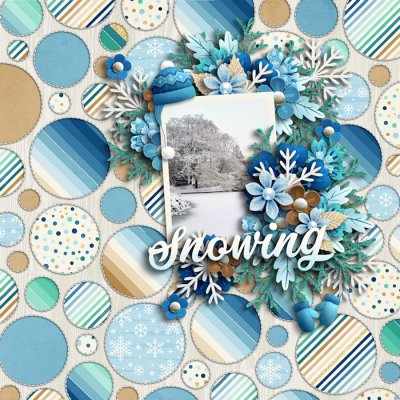 Snowing