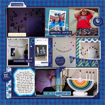 December 2025 - little Hanukkah details