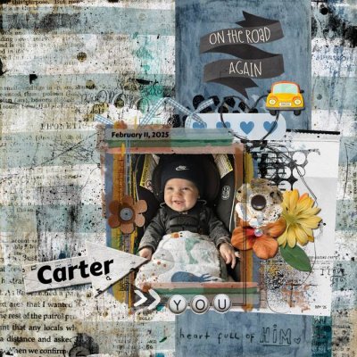 Carter on the go