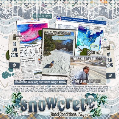 Snowcrete